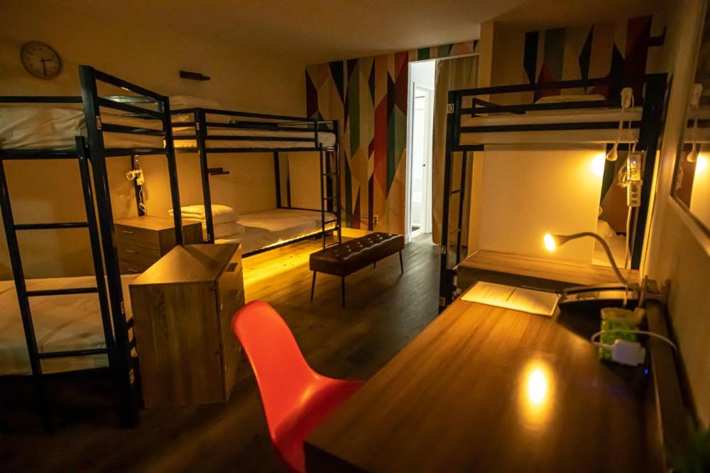Bed in 6-Bed Female Dormitory Room interior